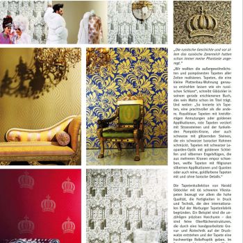 Maler Carl - Tapeten Glööckler-Kollektion Wir haben eine Auswahl an Vliestapete, Papiertapeten, Raufasertapeten, Glasfasertapeten, Textiltapeten und Prägetapeten in unserem Fachmarkt in Neuenstadt.