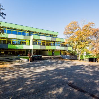 Fassadensanierung der Realschule in Öhringen. 