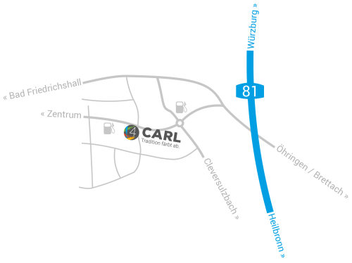Carl GmbH
Gymnasiumstraße 75
74196 Neuenstadt a.K.